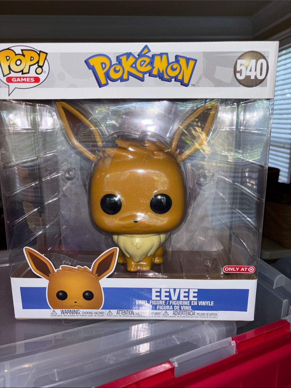Funko Pop! Pokémon Eevee Brown and Cream Vinyl Figure #540